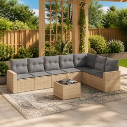 8 Piece Garden Sofa Set: A Cozy Outdoor Retreat
