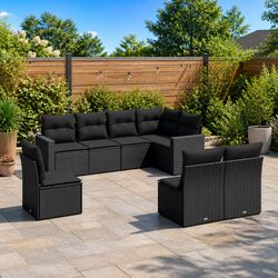 8 Piece Garden Sofa Set