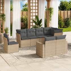 8 Piece Garden Sofa Set