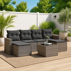 Concise Overview of the 7 Piece Garden Sofa Set