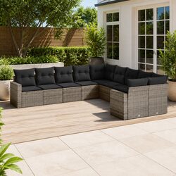 10-Piece Garden Sofa Set: Stylish and Functional Seating
