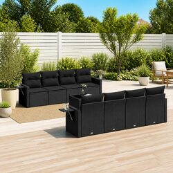 Compact and Stylish 9 Piece Garden Sofa Set