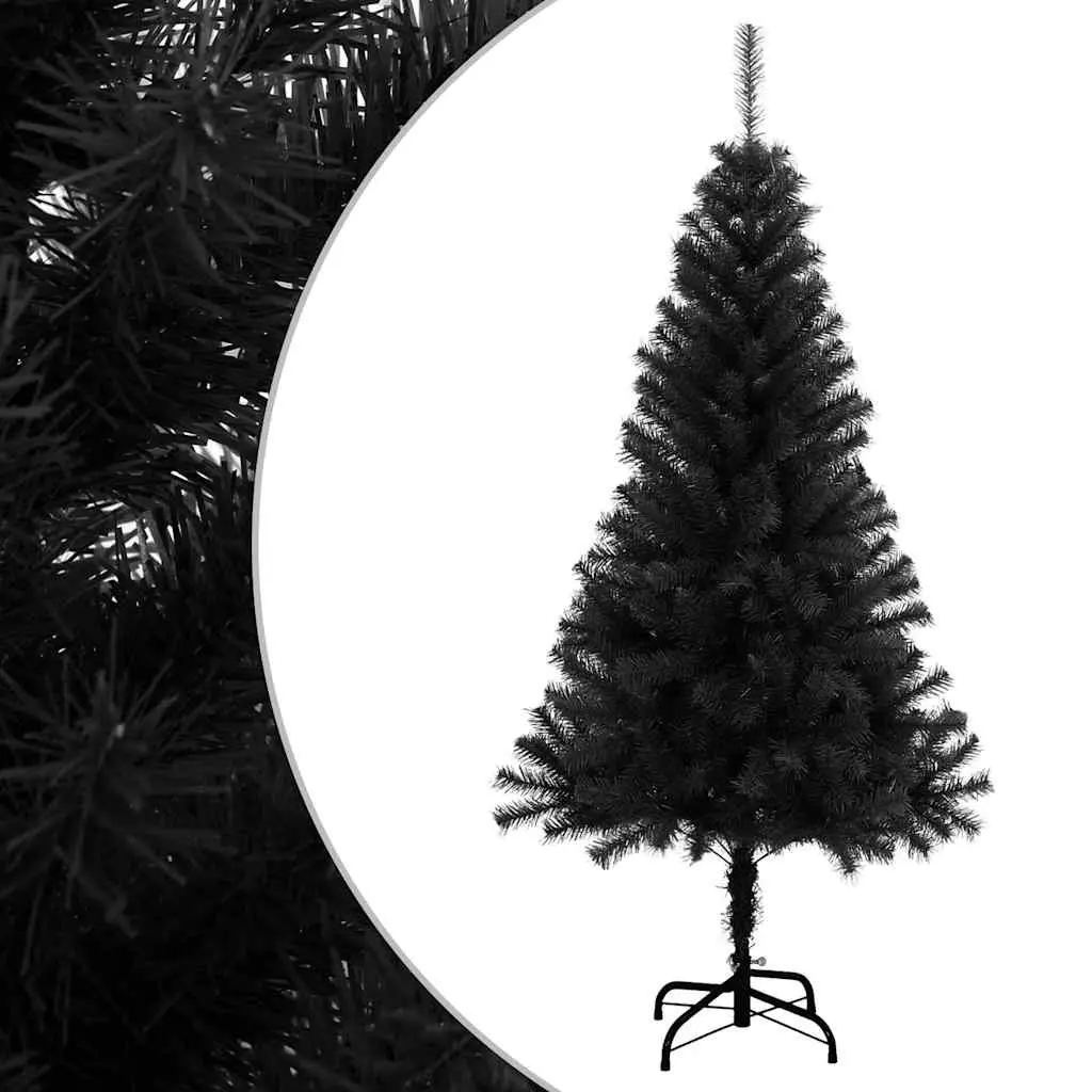 Artificial Christmas Tree 150cm Black Seasonal Holiday Decor Indoor Outdoor