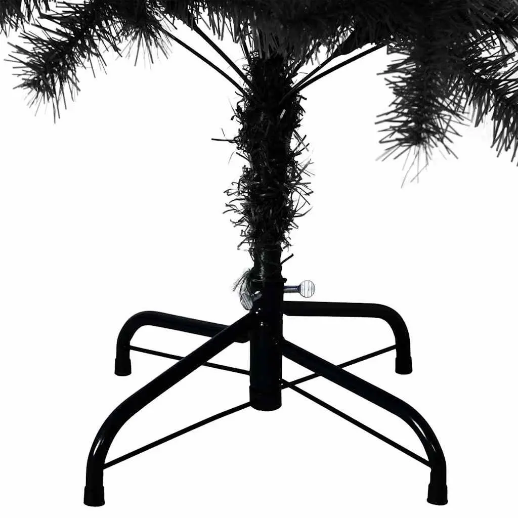 Artificial Christmas Tree 150cm Black Seasonal Holiday Decor Indoor Outdoor
