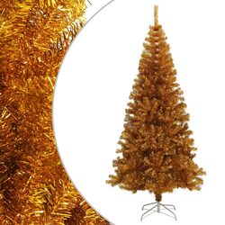 Artificial Christmas Tree 180cm Gold Seasonal Holiday Home Decoration Indoor