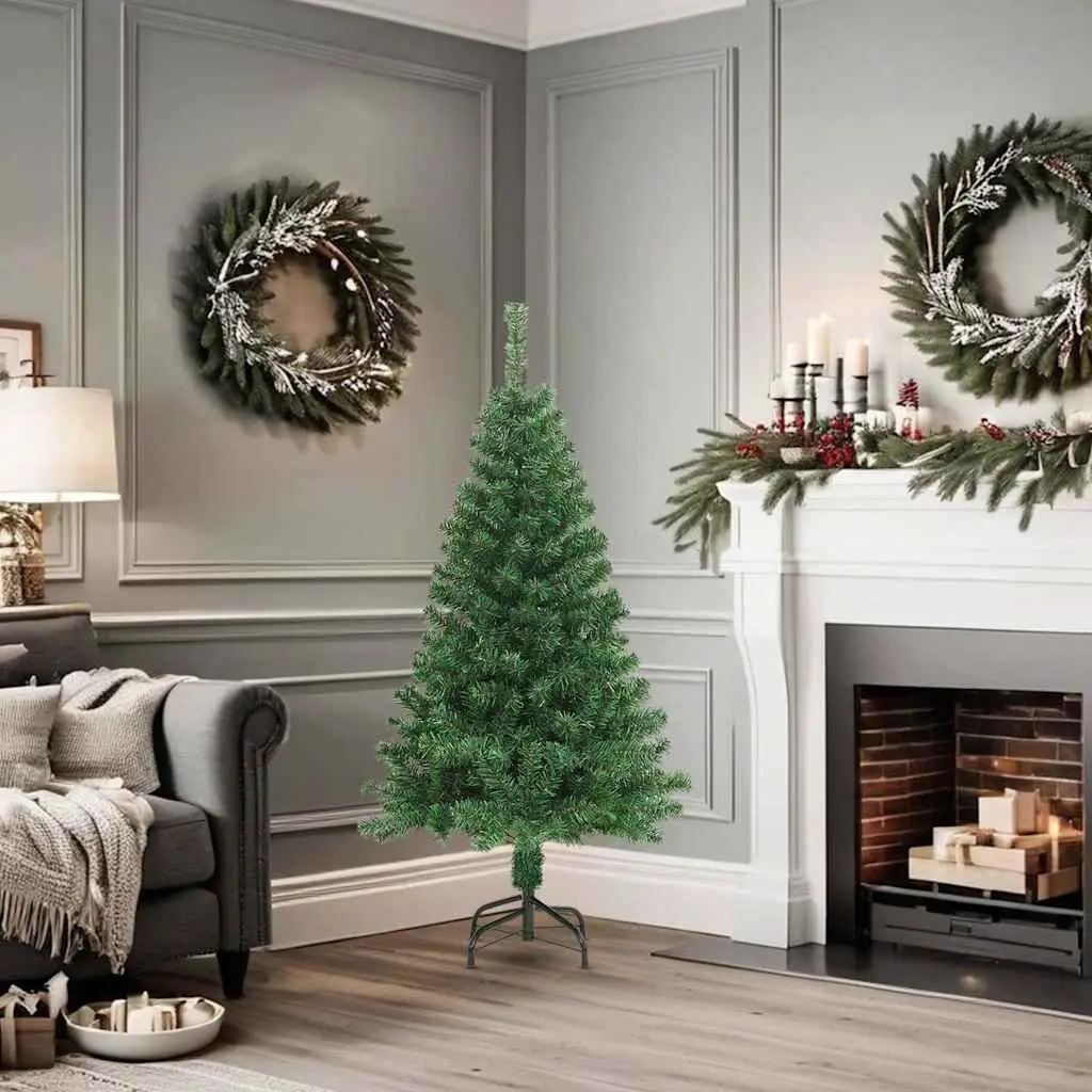 Artificial Christmas Tree Green 150cm PVC Thick Branches Adjustable Limbs