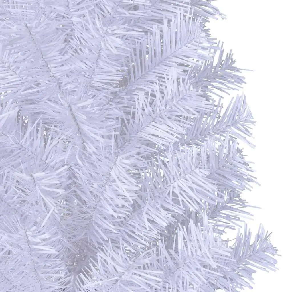 Artificial Christmas Tree White 150cm PVC Extra Thick Branches Indoor Outdoor