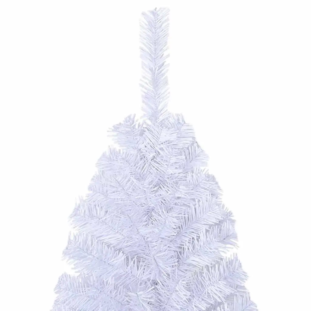 Artificial Christmas Tree White 180cm Extra Thick Branches PVC Indoor Outdoor
