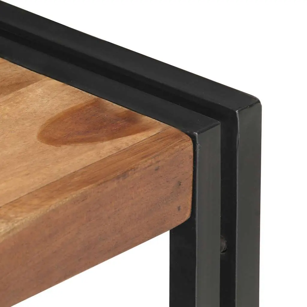 TV Cabinet Brown 120x30x40 cm Wooden Storage Unit with Drawers Open Compartment