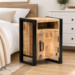 Compact Bedside Cabinet 40x35x55 cm for Any Space