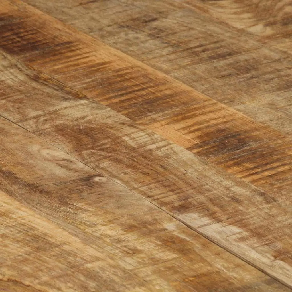 Industrial Coffee Table 180x90x40 cm Solid Mango Wood Living Room Furniture