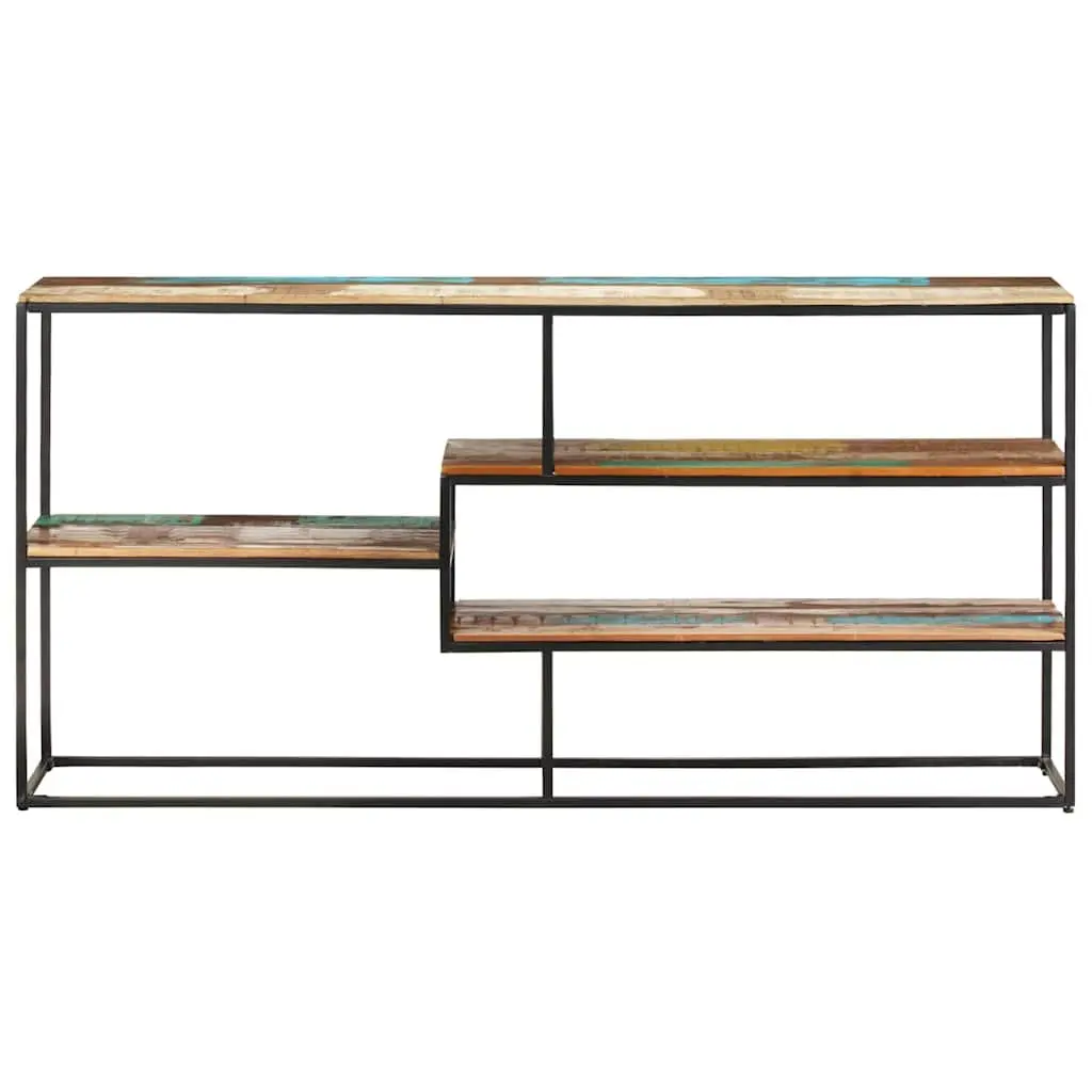 Sideboard Brown 150x30x75 cm Solid Reclaimed Wood Industrial Storage Cabinet