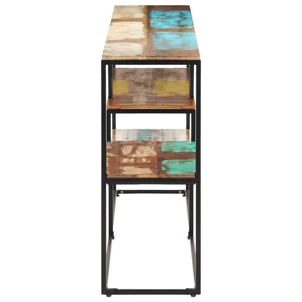 Sideboard Brown 150x30x75 cm Solid Reclaimed Wood Industrial Storage Cabinet