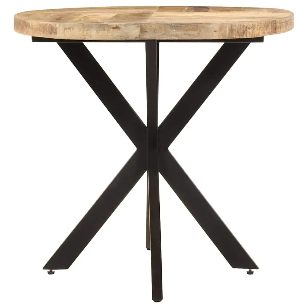 Dining Table Brown 140x80x75 cm Solid Mango Wood Sturdy Construction