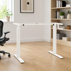 Manual Height Adjustable Desk Frame
