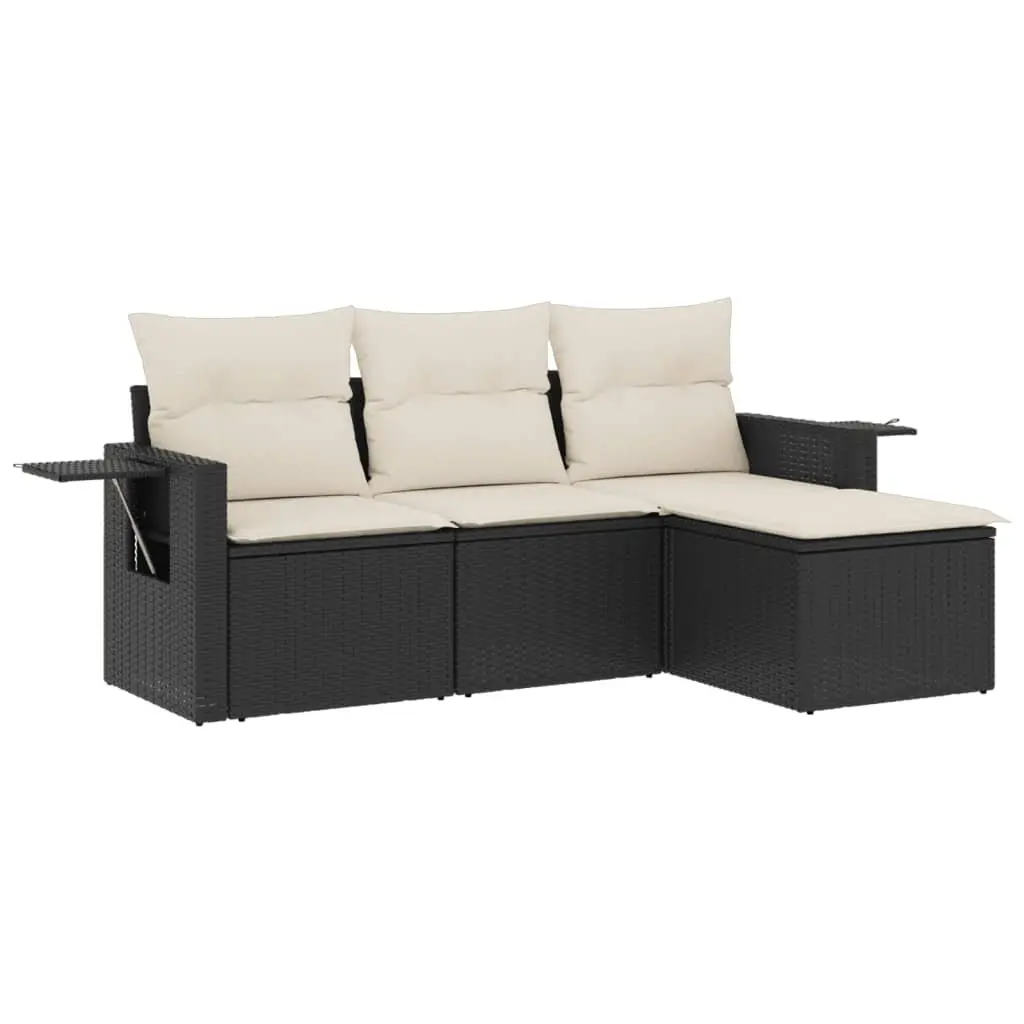 Black Garden Sofa Set for Easy Outdoor Living