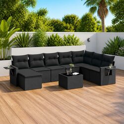 9 Piece Garden Sofa Set