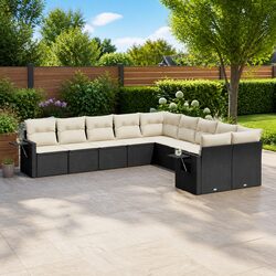 Compact 10-Piece Garden Sofa Set for Modern Spaces