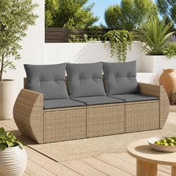 3 Piece Garden Sofa Set: Stylish and Durable Outdoor Seating