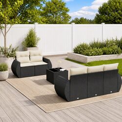 Compact and Functional 6-Piece Garden Sofa Set