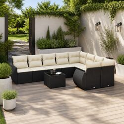 10-Piece Outdoor Sectional Sofa Set – Stylish and Easy