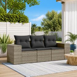 Efficient 3-Piece Outdoor Garden Sofa Set