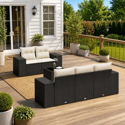 Your Perfect 6-Piece Outdoor Sofa Set Awaits