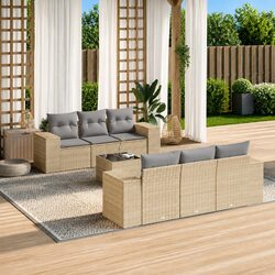 Concise 7 Piece Outdoor Sofa Set for Your Patio