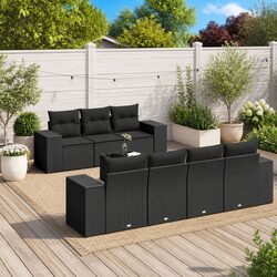 8-Piece Outdoor Sectional Sofa Set – Stylish and Durable