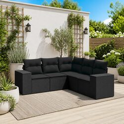 Sleek and Stylish 5-Piece Outdoor Sofa Set