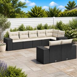 Compact and Stylish 8-Piece Garden Sofa Set