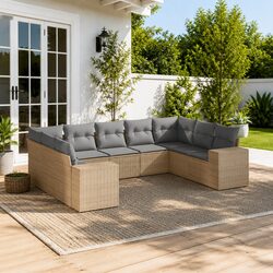 9 Piece Outdoor Sofa Set for Convenience
