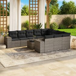 Effortlessly Stylish 11 Piece Garden Sofa Set