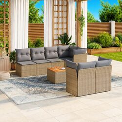 8-Piece Garden Sofa Set