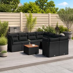 Outdoor 9-Piece Garden Sofa Set: Stylish and Functional