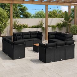 13 Piece Garden Sofa Set: Compact and Stylish