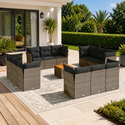 13 Piece Outdoor Sofa Set for Gatherings