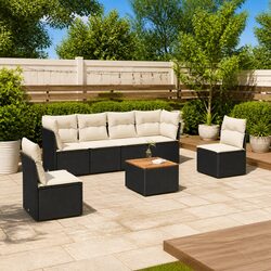 Compact and Confident Outdoor 7-Piece Sofa Set