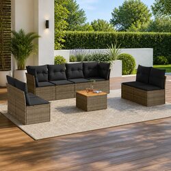 Your New Favorite 9 Piece Garden Sofa Set Awaits
