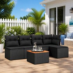 Your New 6-Piece Modular Garden Sofa Set Awaits