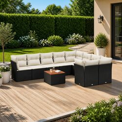 10 Piece Garden Sofa Set: Concise and Confident