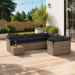 10-Piece Garden Sofa Set