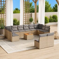 Outdoor 13 Piece Sofa Set: Durable & Stylish