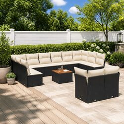 Compact and Versatile 13-Piece Garden Sofa Set