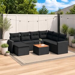 8 Piece Outdoor Sofa Set: Comfort and Style