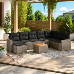 9-Piece Outdoor Sofa Set