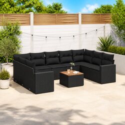 Concise and Comfortable 10-Piece Outdoor Sofa Set