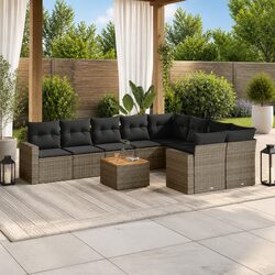 Your Ideal 10 Piece Garden Sofa Set Awaits