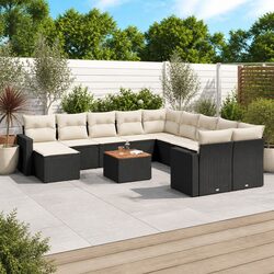 Compact and Stylish 12-Piece Outdoor Sofa Set