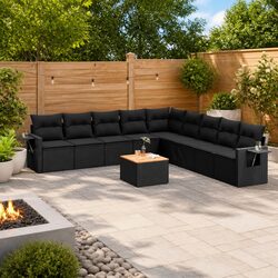 10-Piece Sectional Sofa Set for Outdoor Enjoyment
